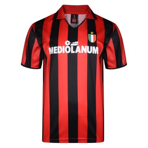 Tailandia Camiseta AC Milan 1st Retro 1988